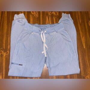 Figs blue scrub pants